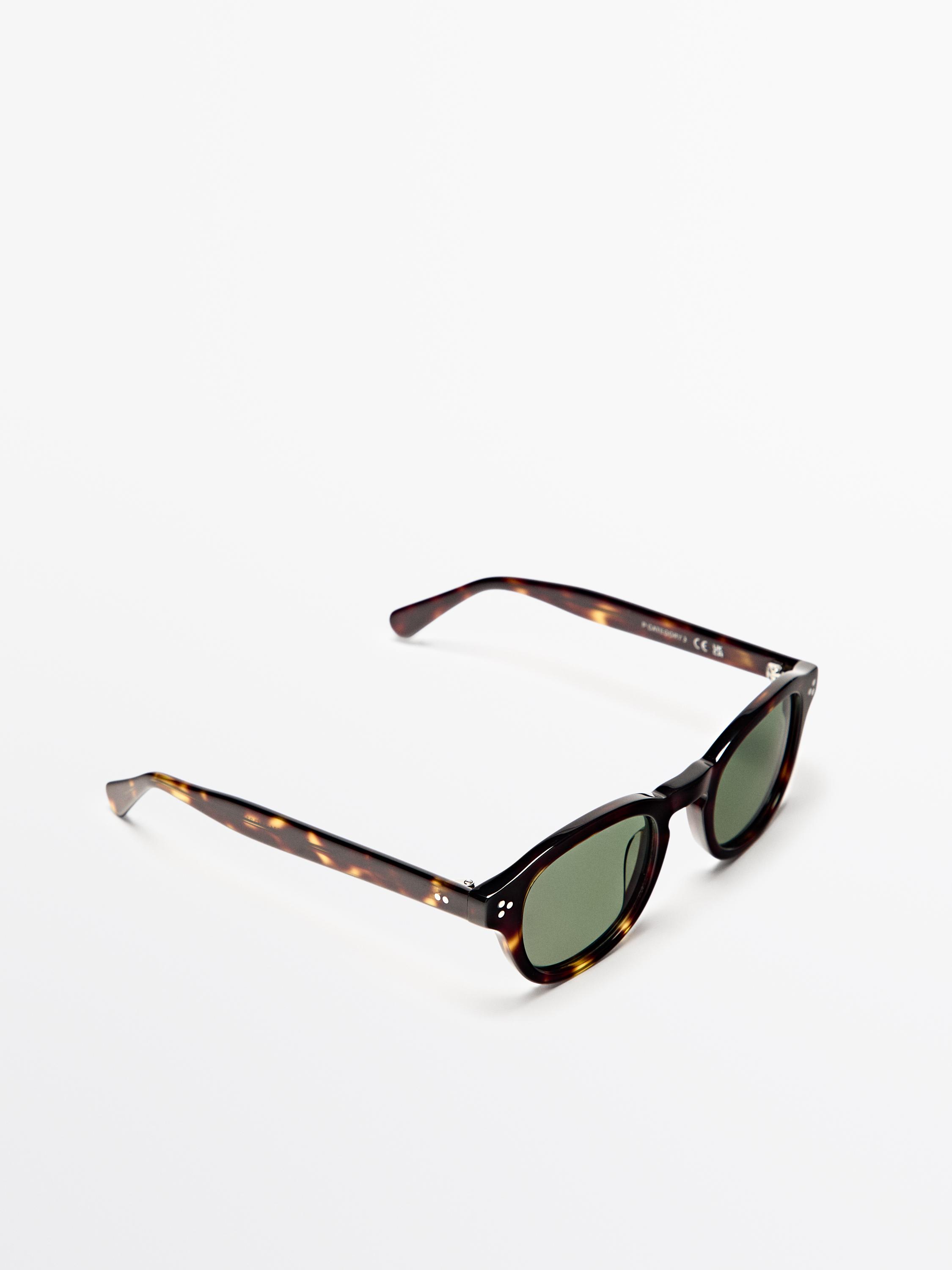 Lunettes de soleil arrondies